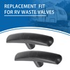 GLOBIZ RV Sewer Valve Handles Replacement Fit for 1 1/2"，