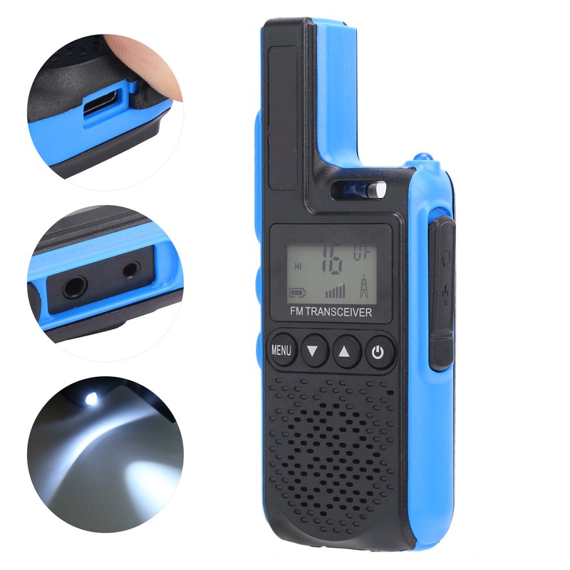 Q1 Walkie Talkie Mini Portable High Power Rechargeable with HD