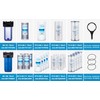 Geekpure 10-Inch PP Polypropylene Sediment Filter Cartridge for Whole House