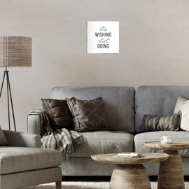 Stupell Industries Motivational Start Doing Wall Plaque Art Design by Anna Quach, 12 x 12