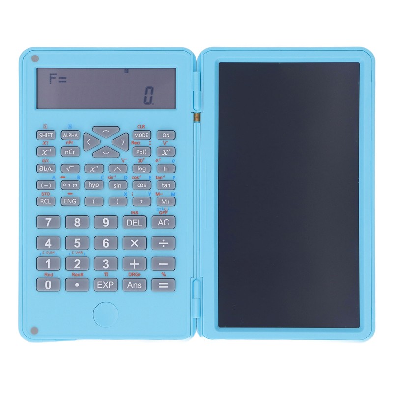 Scientific Calculator Multifunctional Function Calculator with Erasable Writing Board for