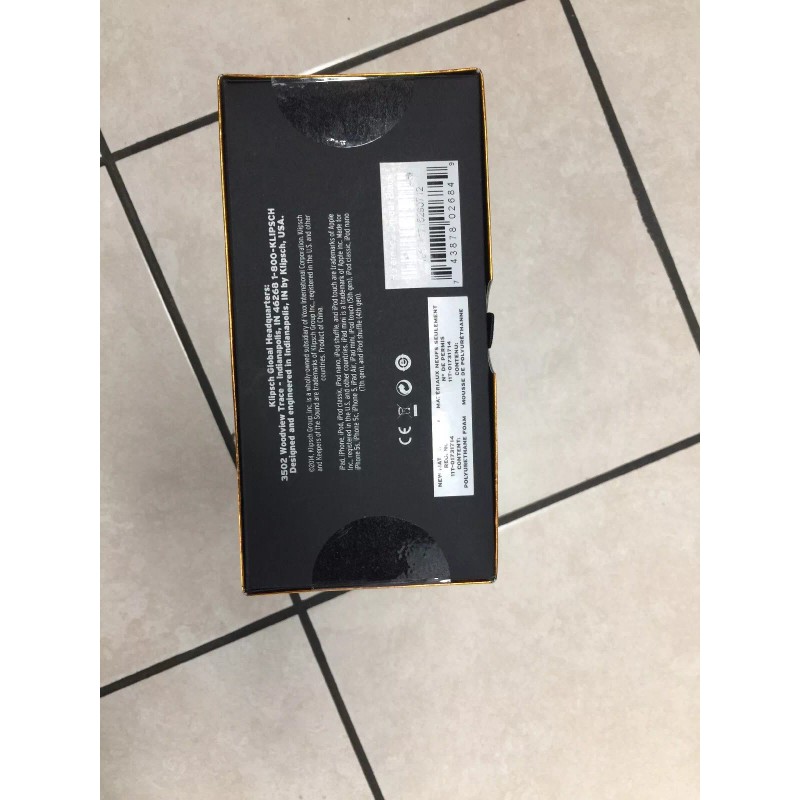 Klipsch Reference On-Ear Premium Headphone, Black- Black (1060417)