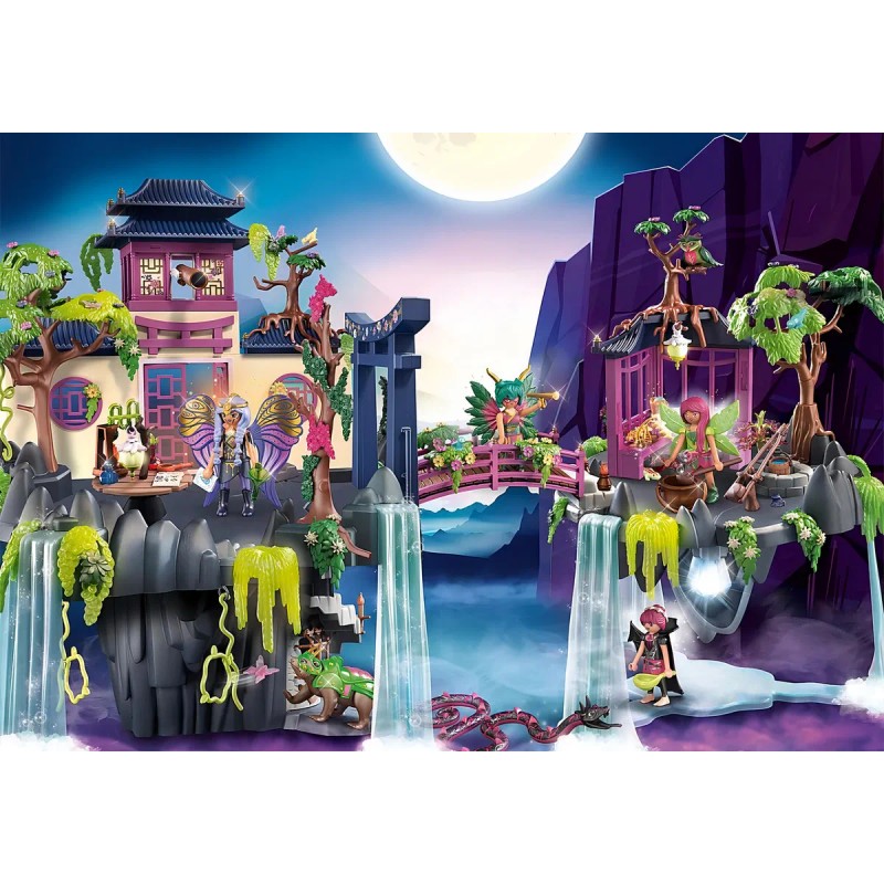 Figura Armable Playmobil Ayuma Academia De Hadas 410 Piezas