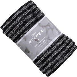 Toalla Exfoliante de Espalda de Nylon Negro Toyvian ZF2OE4330X17D