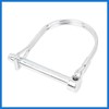 VekAuto Bicycle Arch D Shape Trailer Shaft Locking Pin Safety