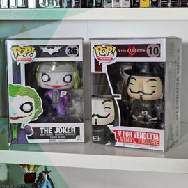 MALKO Funko Pop Protector | Figure NOT Included | 0.5 MM Thick Recyclable Plastic | Compatible with Funko Pop! 4 inch Figures | 20 Pack