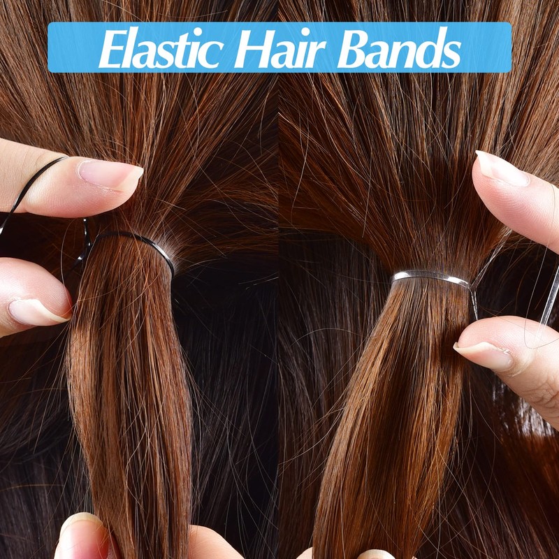 IKOCO Herramienta para El Cabello Topsy Tail, 1000 Bandas de