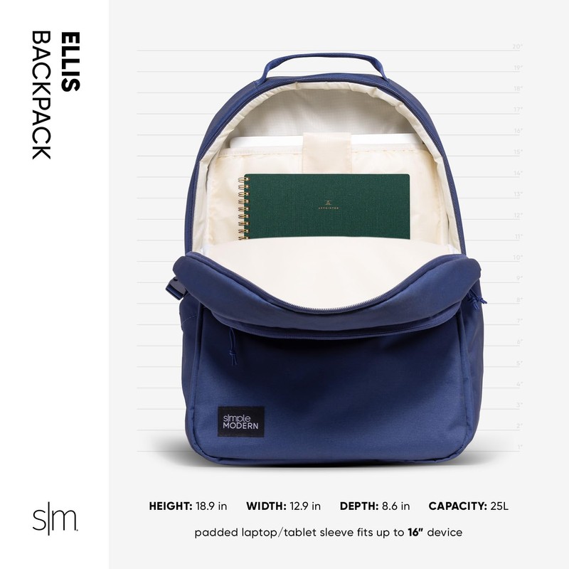 Simple Modern Ellis Backpack for School | Elementary Middle and