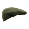 WALKER AND HAWKES Unisex Moleskin Cotton Flat Cap - Waterproof,