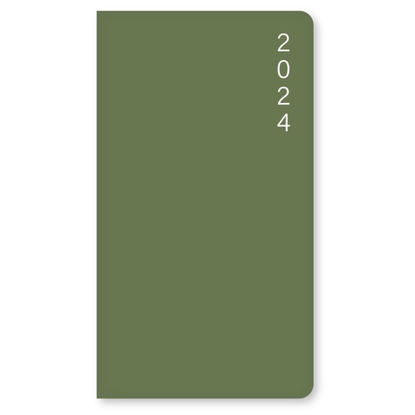 Pierre Belvédère - 2024 Bilingual Annual Agenda - Pocket Weekly