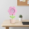 Artibetter Cute Flower Alarm Clock for Girls: Silent Movement &