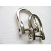 FREE STYLE D-Ring Screw-on 0.7 inch (19 mm), Pack of