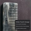 Beard & Moustache Pocket Comb - Handmade Cellulose Acetate -