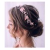 Unicra Bride Wedding Hair Vine Leaf Headband Simple Headpiece Bridal