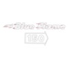 1954-1955 Corvette Blue Flame 150 Valve Cover Decal