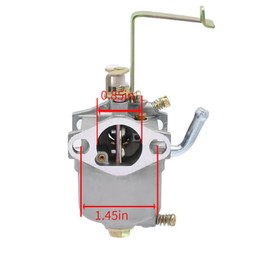 Ewillownm Compatible with Carburetor for Harbor Freight Chicago Electric Storm CAT 60338 66619 69381 63cc 2HP Generator