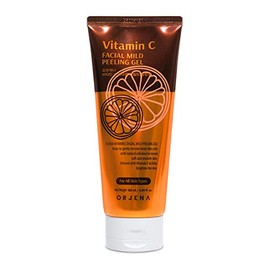 ORJENA Vitamin C Facial Mild Peeling Gel 180ml – Gel Exfoliante Facial Suave con Vitamina C y Extractos Naturales para Piel Radiante