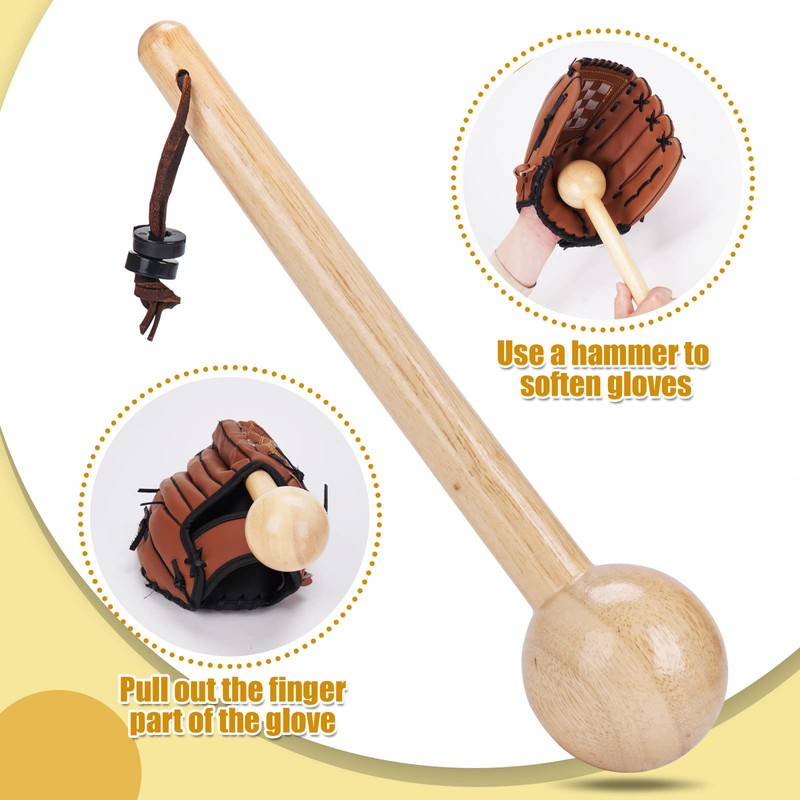 Baseball Glove Break-in kit for Men & Adult, One-Piece Structure