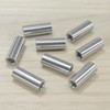 8 PCS Cylindrical Coupling Nuts, 304 Stainless Steel Round Connector