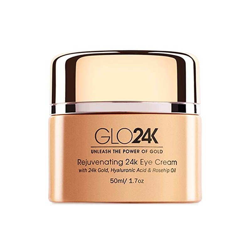 GLO24K Crema para ojos con oro de 24 k, fórmula