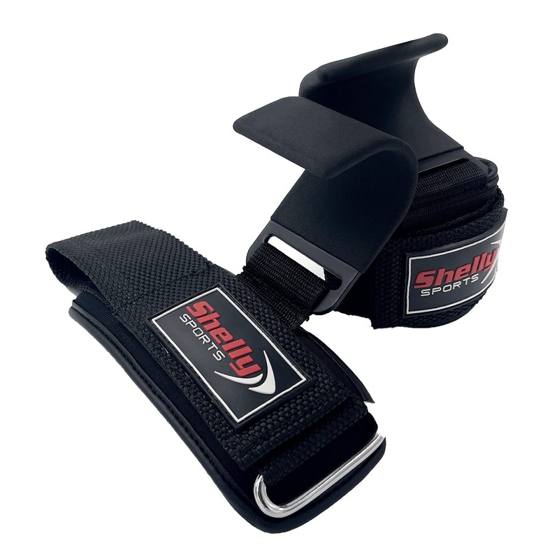 Shelly Weight Lifting Hooks Heavy Duty Lifting Straps for Pull