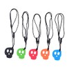 Collar de Masticación Sensorial de Silicona - Paquete de 5
