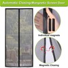 Risareyi Magnetic Fly Screens for Windows 70x150cm, Upgraded Black Mesh