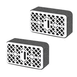 SDRZJX 2 PCS Deodorizer Filter Cartridges Compatible with Toto Washlets S500e S550e K300 C5 C2 SW3074 SW3054T40 SW3056T40 Bathroom Toilet Air Filter Replace#: THU6474-01/THU6474#01 THU6072