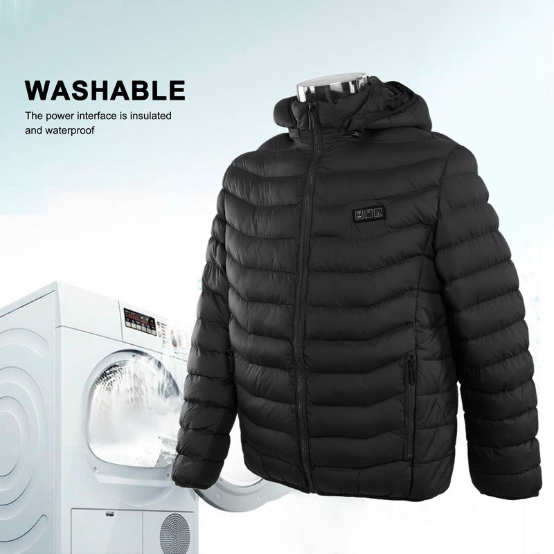 11 Areas Heated Jacket Outdoor USB Electric Heating Jackets Warm