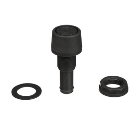 Attwood 1607-3 Polypropylene Fuel Vent, Black