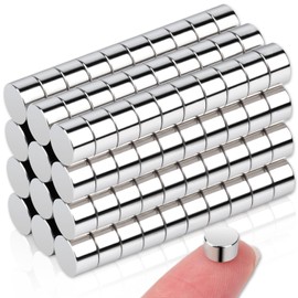 120Pack Small Strong Round Magnets,5x3mm Neodymium Disc Magnet Strong,Rare Earth Magnets for Scientific Models Industrial Whiteboard, Kitchen Cabinet