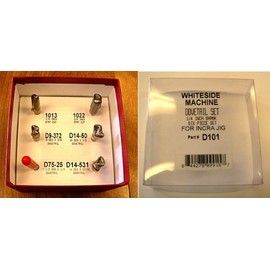 Whiteside Router Bits D101 Incra Dovetail Set, 6-Piece