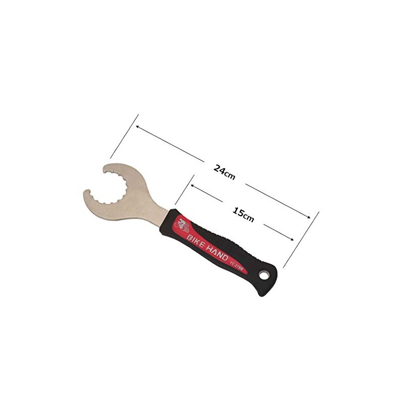 BIKE HAND YC-27BB Shimano Hollow Tech II BB Wrench Silver