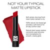 MOB Beauty Soft Matte Lipstick M67 – Red | Weightless,