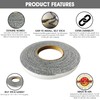 LavaLock 12 Grey High Performance BBQ Gaskets Smoker Seals -