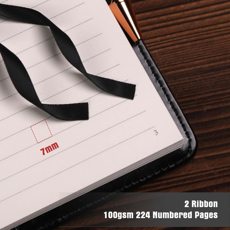 TIEFOSSI Diary with Lock for Women Girls, Lined Locked Journal,