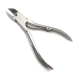 MuskalMed Professional Ingrown Toe Nail Cutters Clippers Pliers | Side Cutters Straight Curved | Beauty Gauges | Cuticle Pushers Skin Knife (Toenail Cutter 10 Cm)