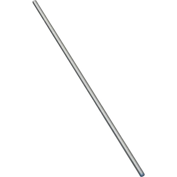 National Hardware N179-317 4000BC Steel Threaded Rod in Zinc plated,1/4"-20x12"
