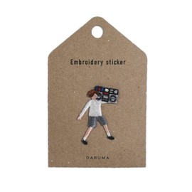 DARUMA Embroidery Sticker Sealing Embroidery & Sewing Parts 01-8680 (4 Adam)