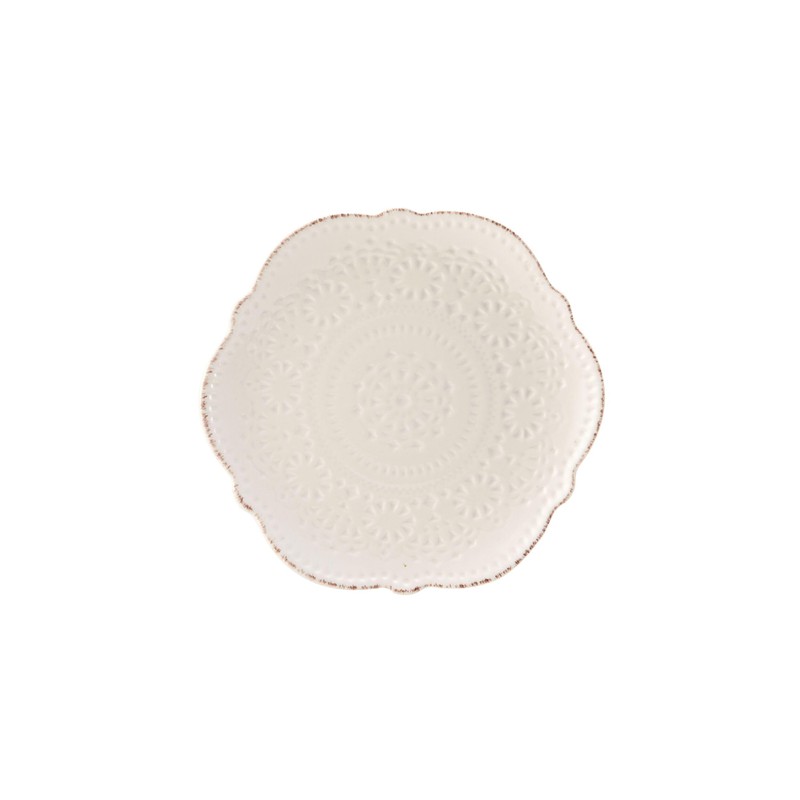Pfaltzgraff Chateau Cream 16-Piece Stoneware Dinnerware Set, Service for 4,