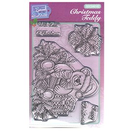 Sweet Dixie SDCSA6142 SD Christmas Teddy, Multicolour