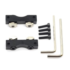 Befenybay 2 piezas de soporte de motor paso a paso para impresora 3D de aleación de aluminio eje Z para Ender-3 CR-10 Series