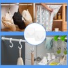 8 PCS Curtain Rod Holder Invisible Shower Rod Retainer No