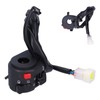 7/8in Motorcycle Handlebar Switch Horn Button Headlight Turn Signal Fog