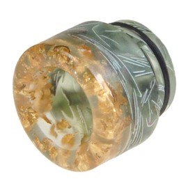 Armerah Onyx 810 Drip Tip eCig Mouthpiece Short/Wide Epoxy Resin Thermoplastic Single