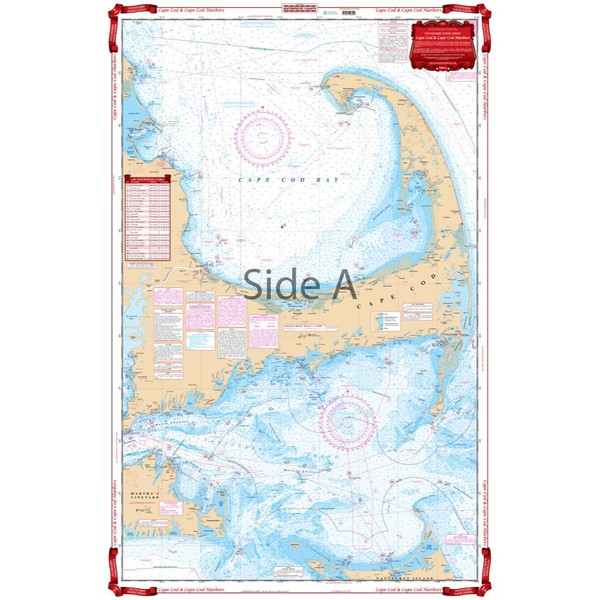 Waterproof Charts, Standard Navigation, 64 Cape Cod and Harbors
