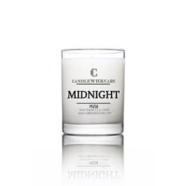 CANDLE WICK CARE CandleWickCare Scented Candles, Aromatherapy Candles, Non Toxic Candles for Home Scented, Coconut/Soy Candles in Glass Jar for Men and Women (13oz) (Midnight)