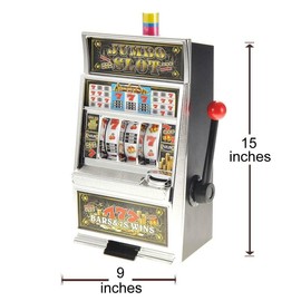 AZ Trading Lucky Sevens Jumbo Slot Machine Bank Replica