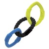 Nerf Dog Triple Ring Rubber Rope Tug Toy, Small