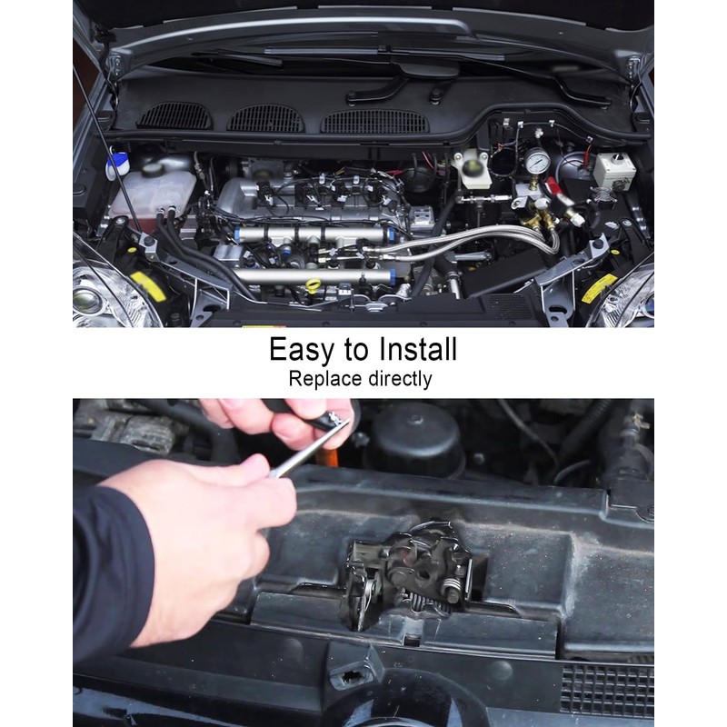 EMIHO Hood Release Cable Assembly Fit for Ford Focus C-Max